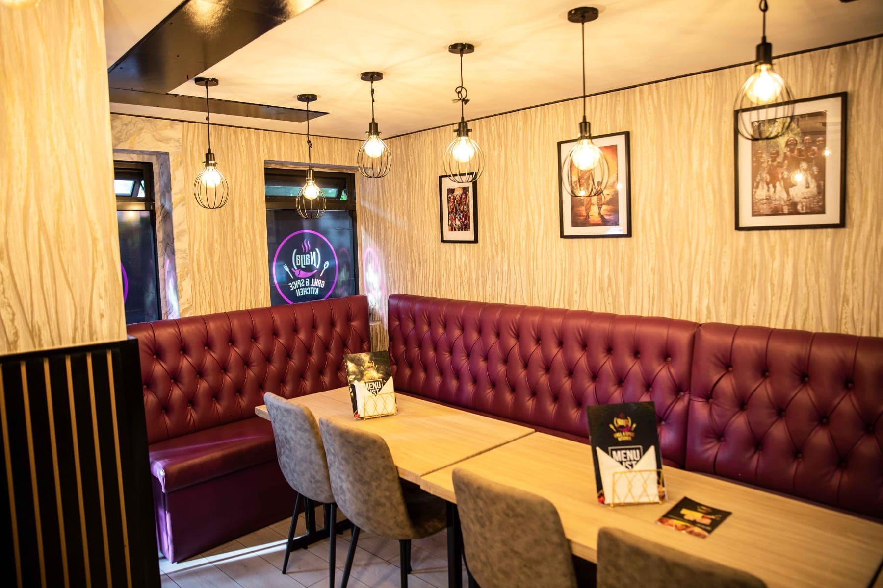 The NaijaGrill dining room
