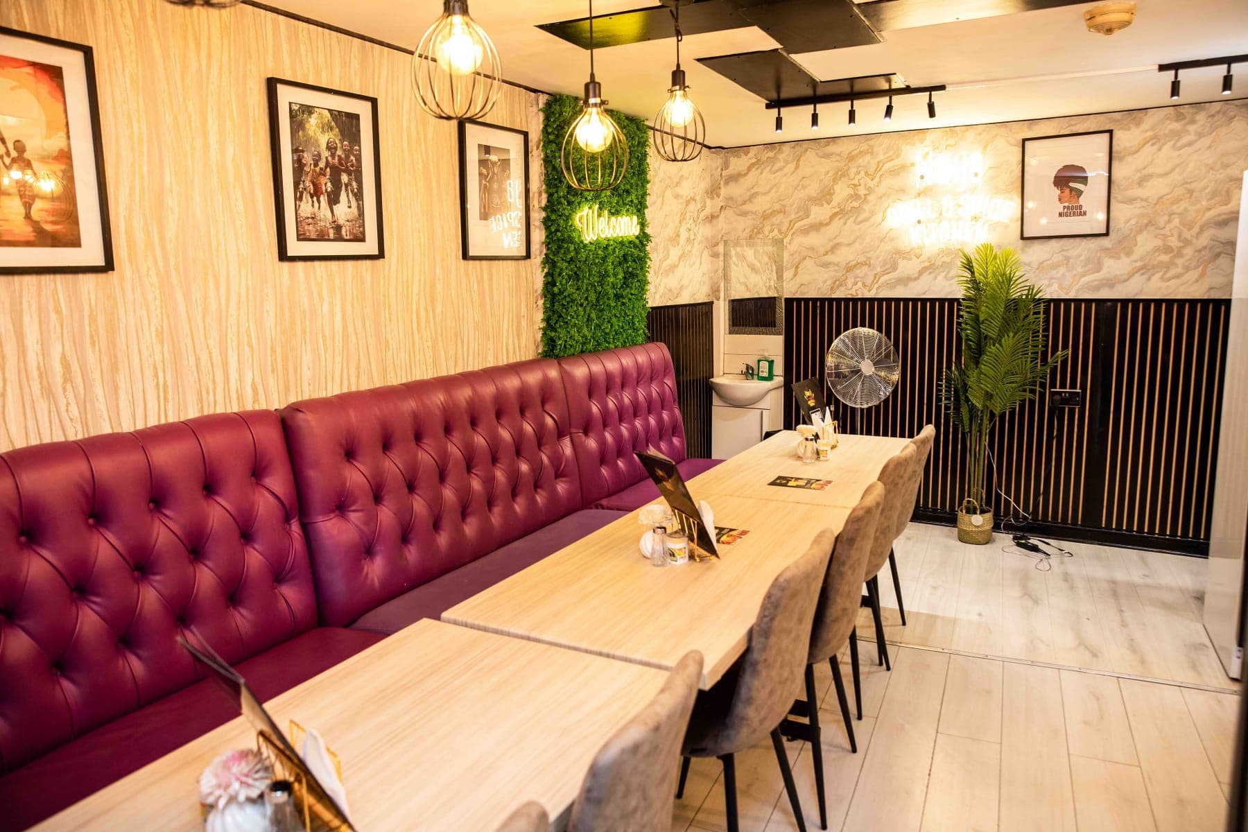 NaijaGrill restaurant interior